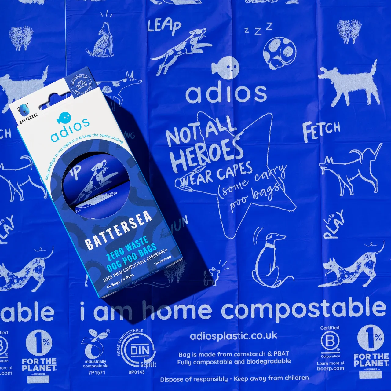 Adios Plastic Battersea Compostable Poop Bags - Image 4