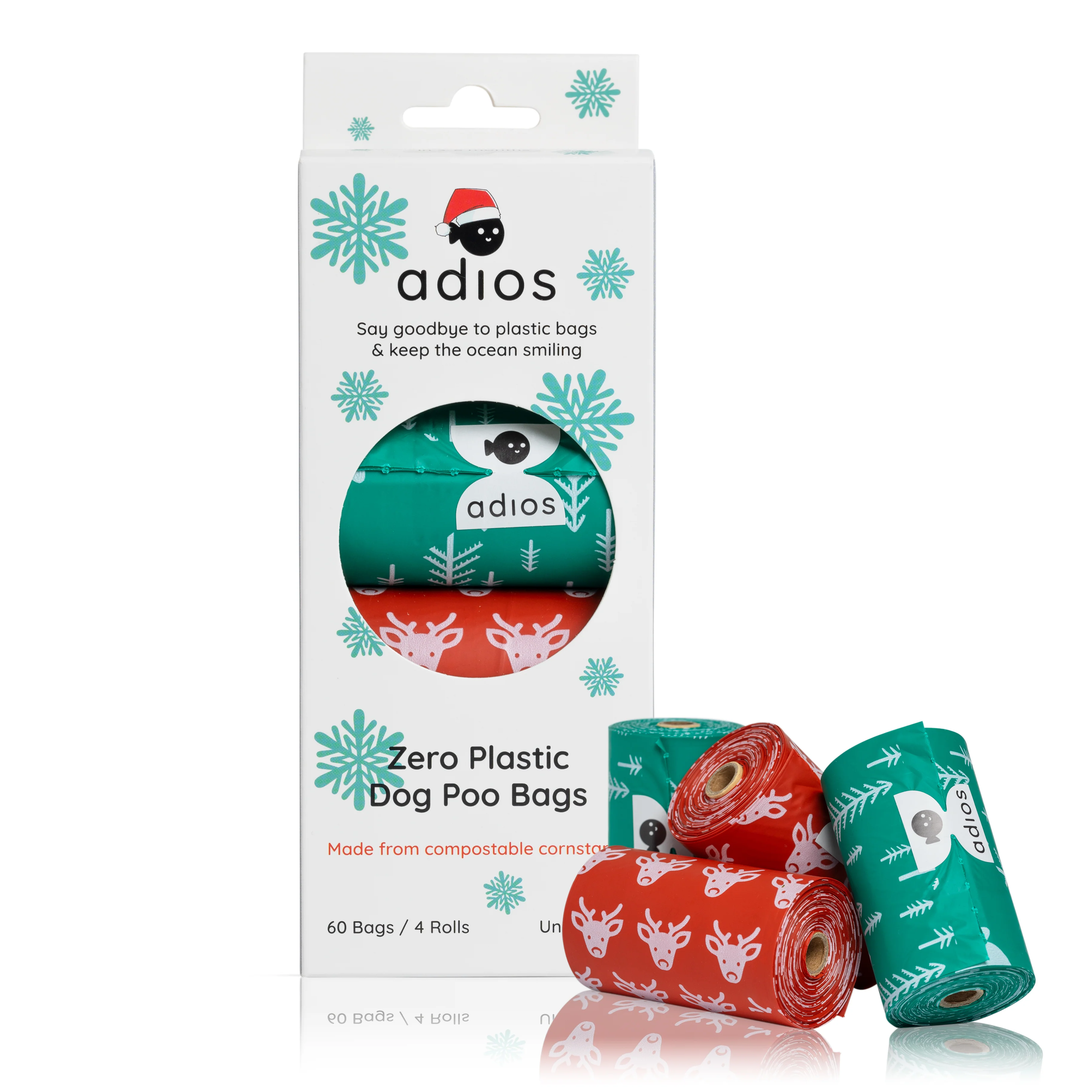 Adios Plastic Christmas Poop Bags - Image 3