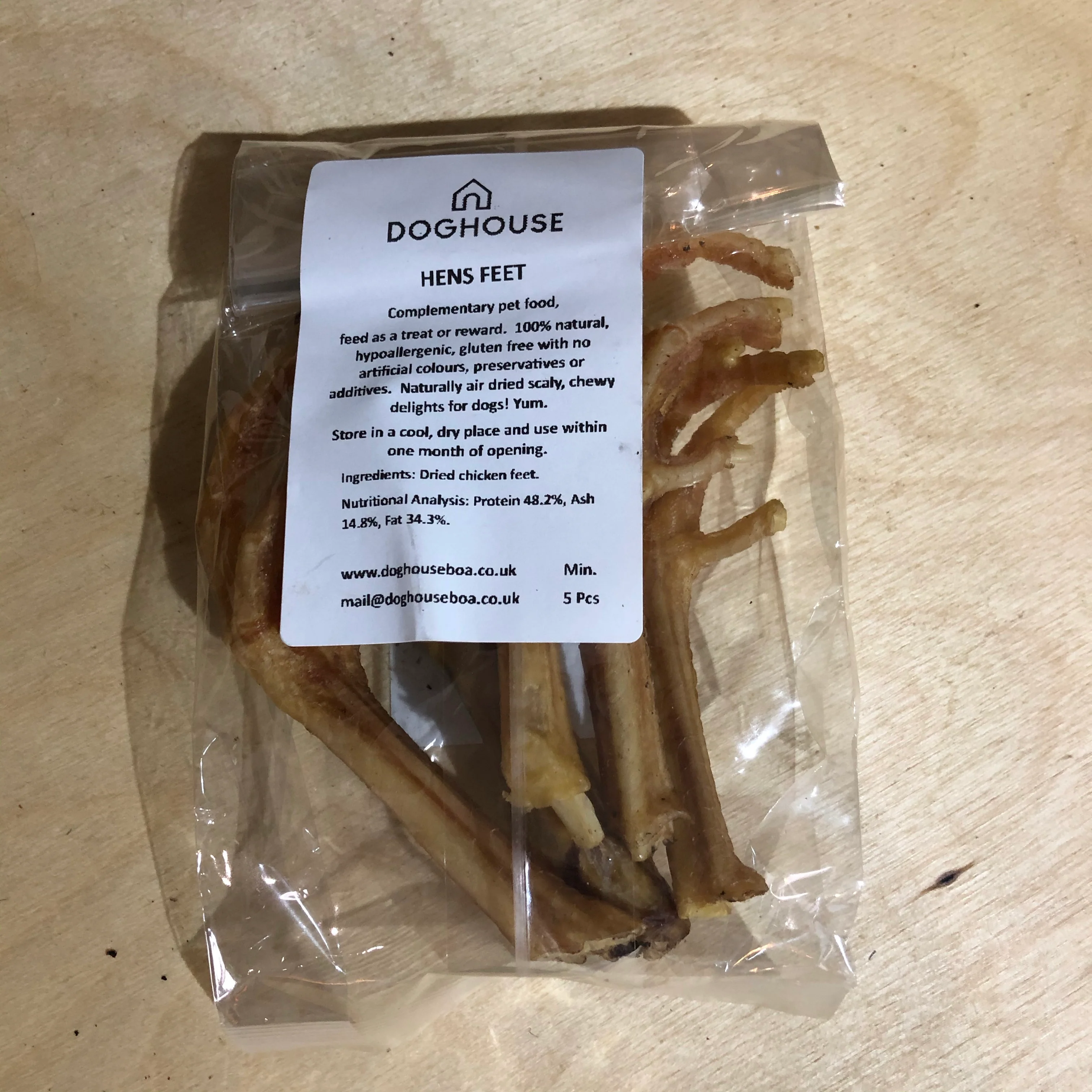 Chicken Feet - Pack of 5 - Image 3