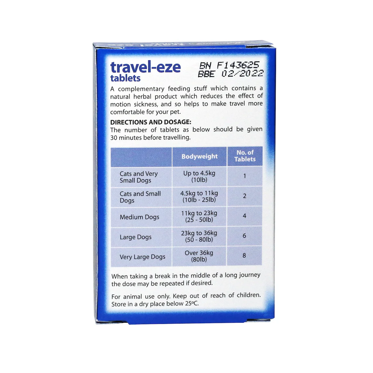 Johnson's Travel-eze Motion Sickness Tablets - Image 3