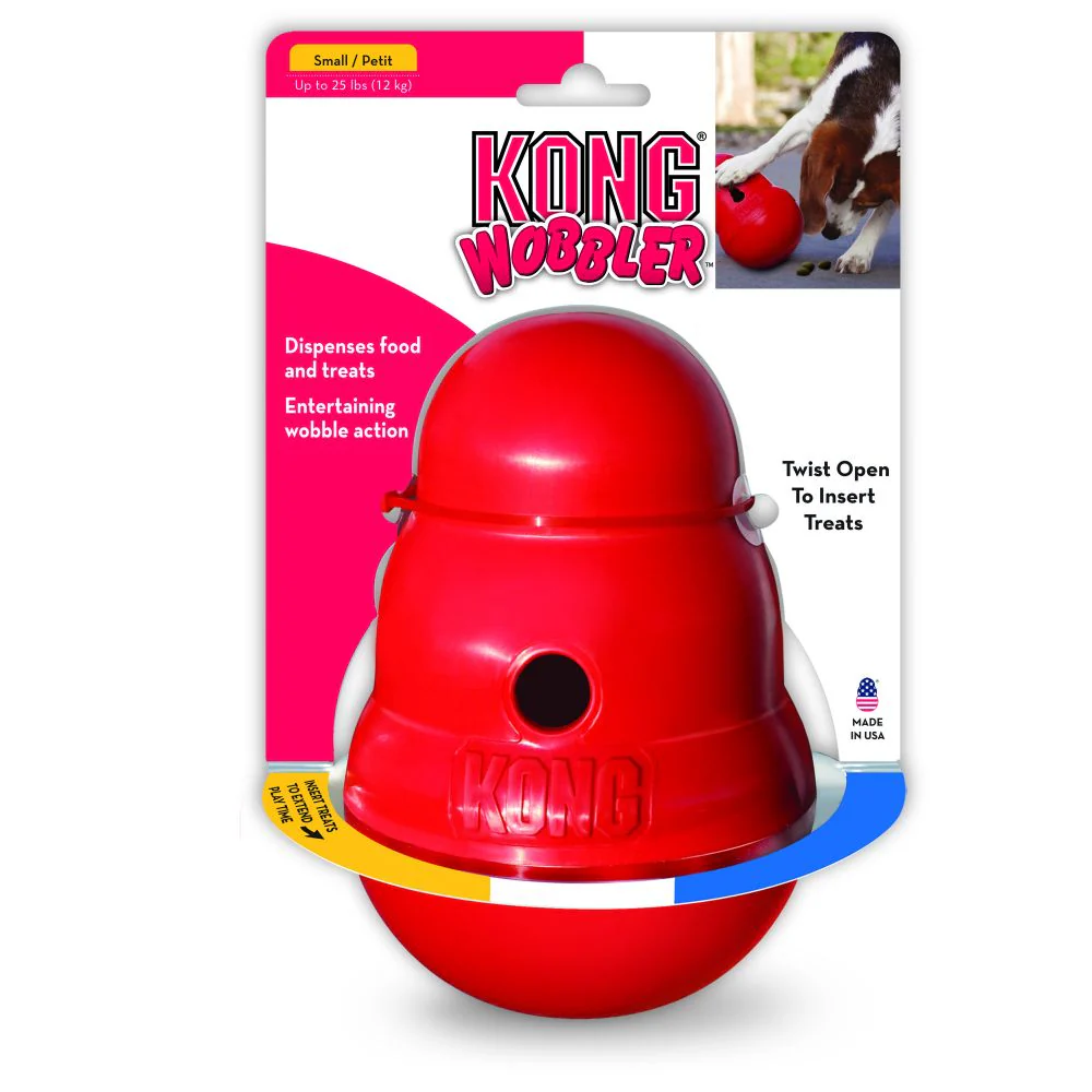 Kong Wobbler Treat Dispenser - Image 3