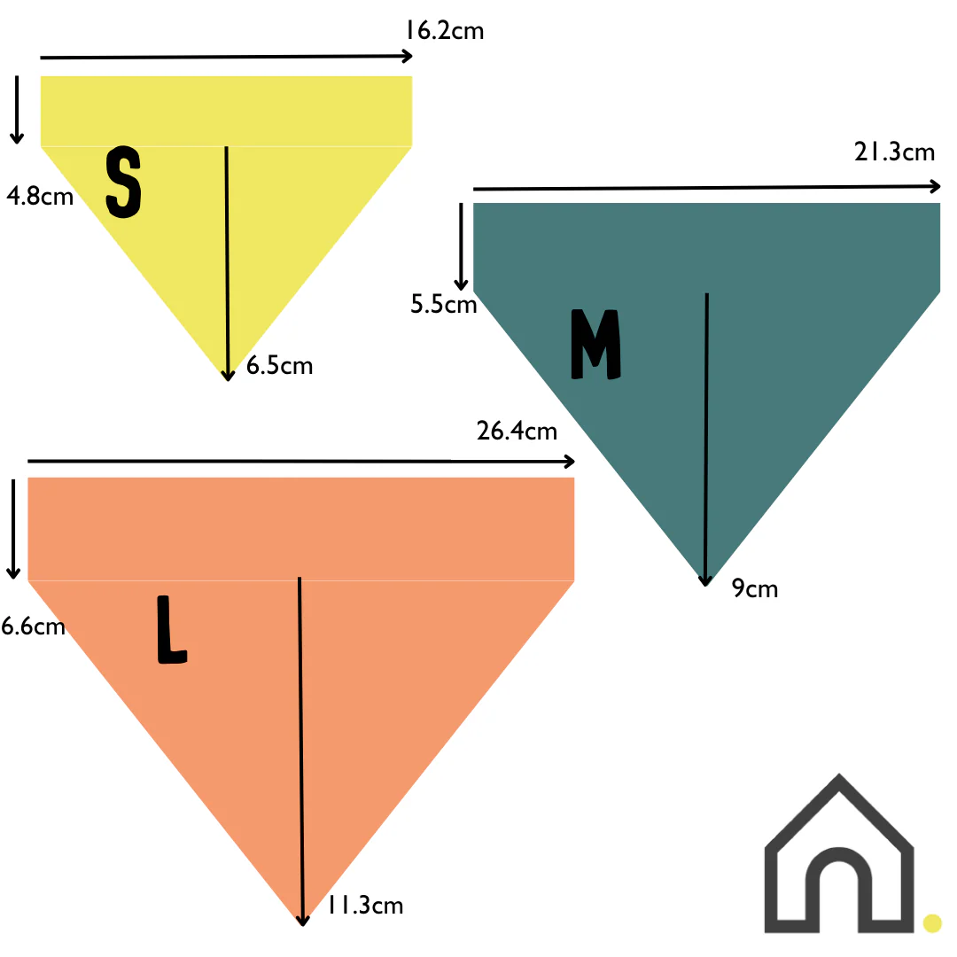 Sausage Dog Party Slip-On Dog Bandana - Image 3