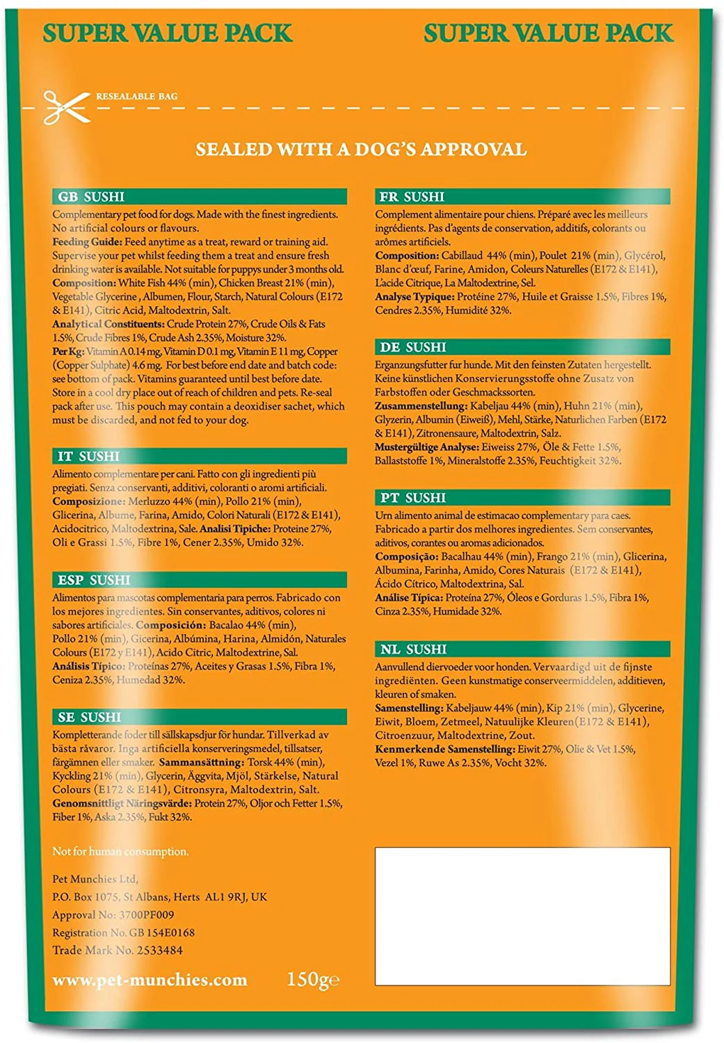 Sushi Pet Munchies - Image 3