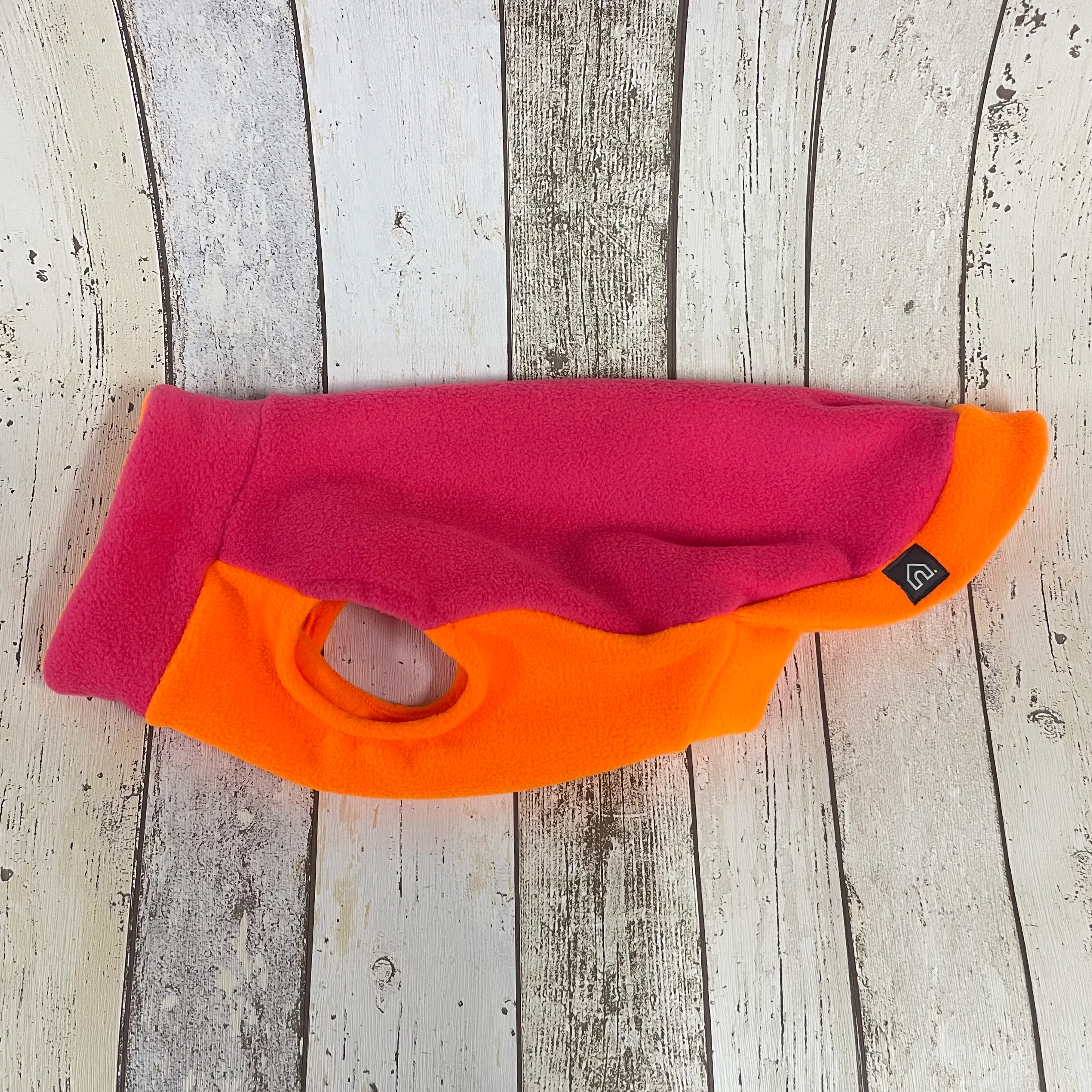 Two-Tone Dog Fleece Jumper - Image 4